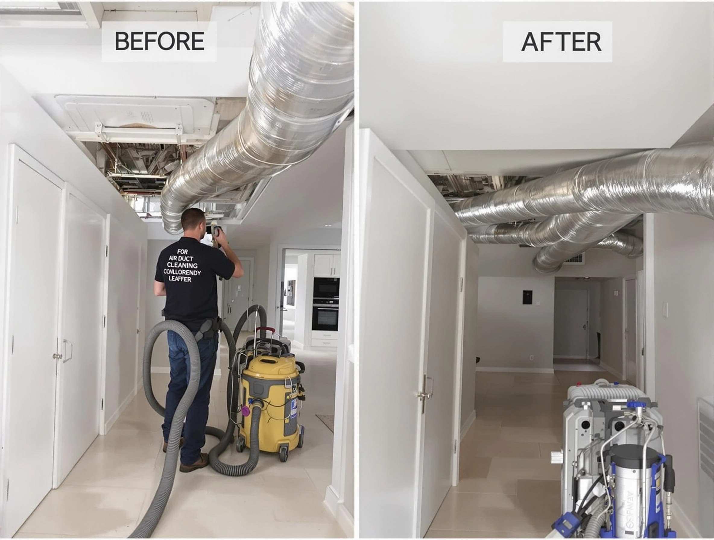 Dacono Air Duct Cleaning professional performing thorough air duct cleaning in Dacono