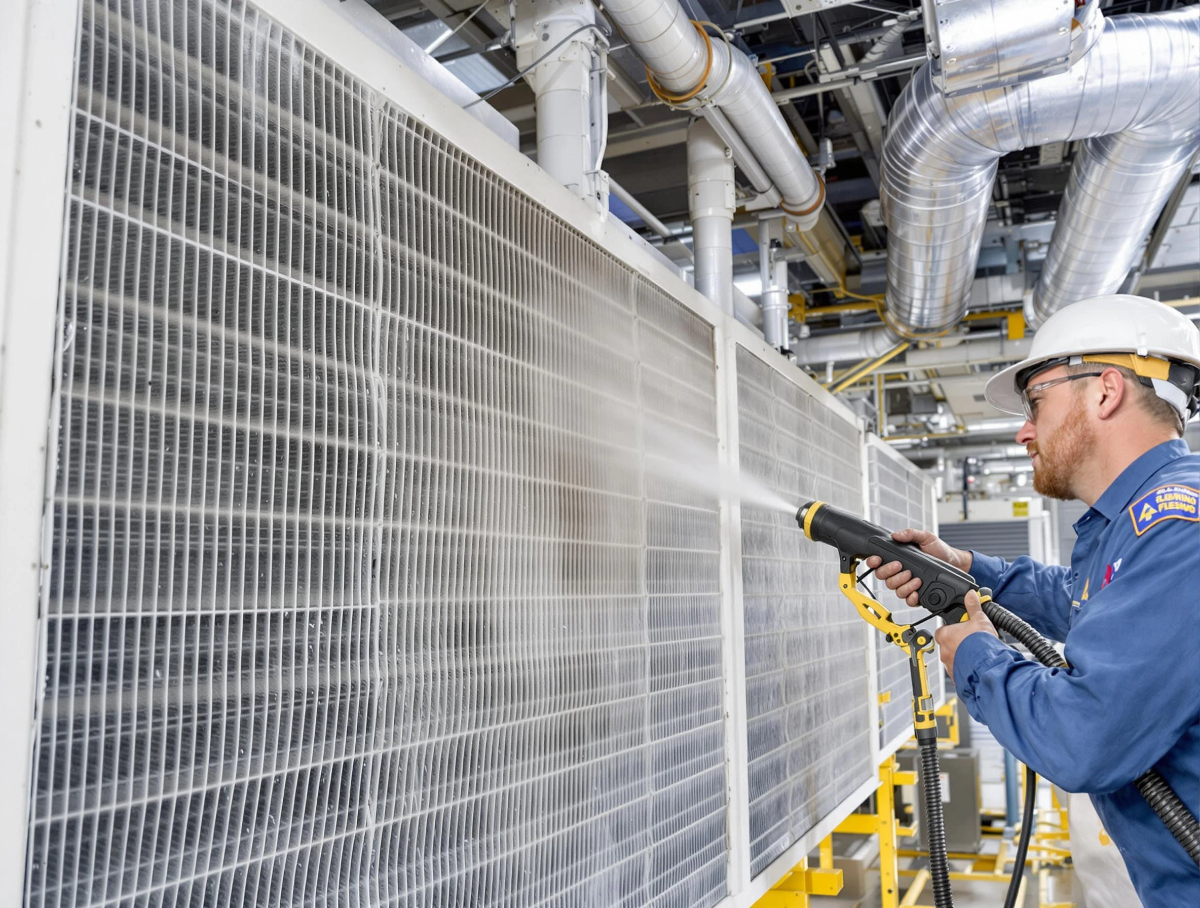 Professional commercial coil cleaning by Dacono Air Duct Cleaning in Dacono